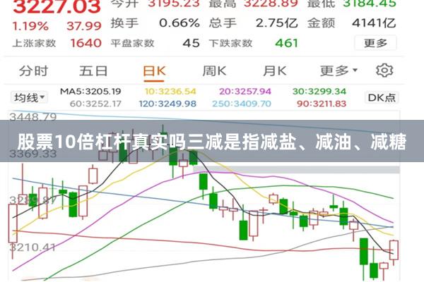 股票10倍杠杆真实吗三减是指减盐、减油、减糖