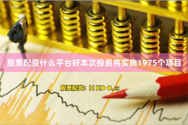 股票配资什么平台好本次投资将实施1975个项目