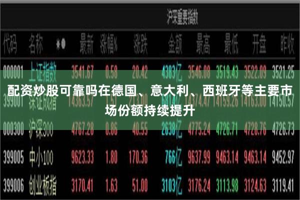 配资炒股可靠吗在德国、意大利、西班牙等主要市场份额持续提升